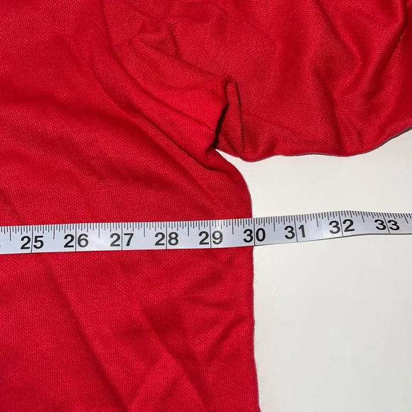 Disney Mickey Mouse Red Embroidered Pullover Sweatshirt 3X Women’s - Picture 8 of 12